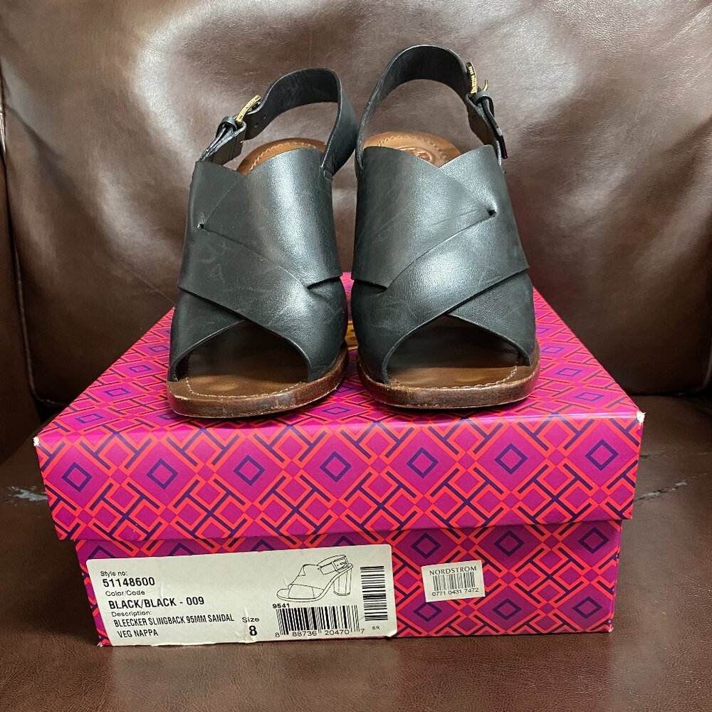 Tory Burch Bleecker Slingback  95MM Sandal Size 8